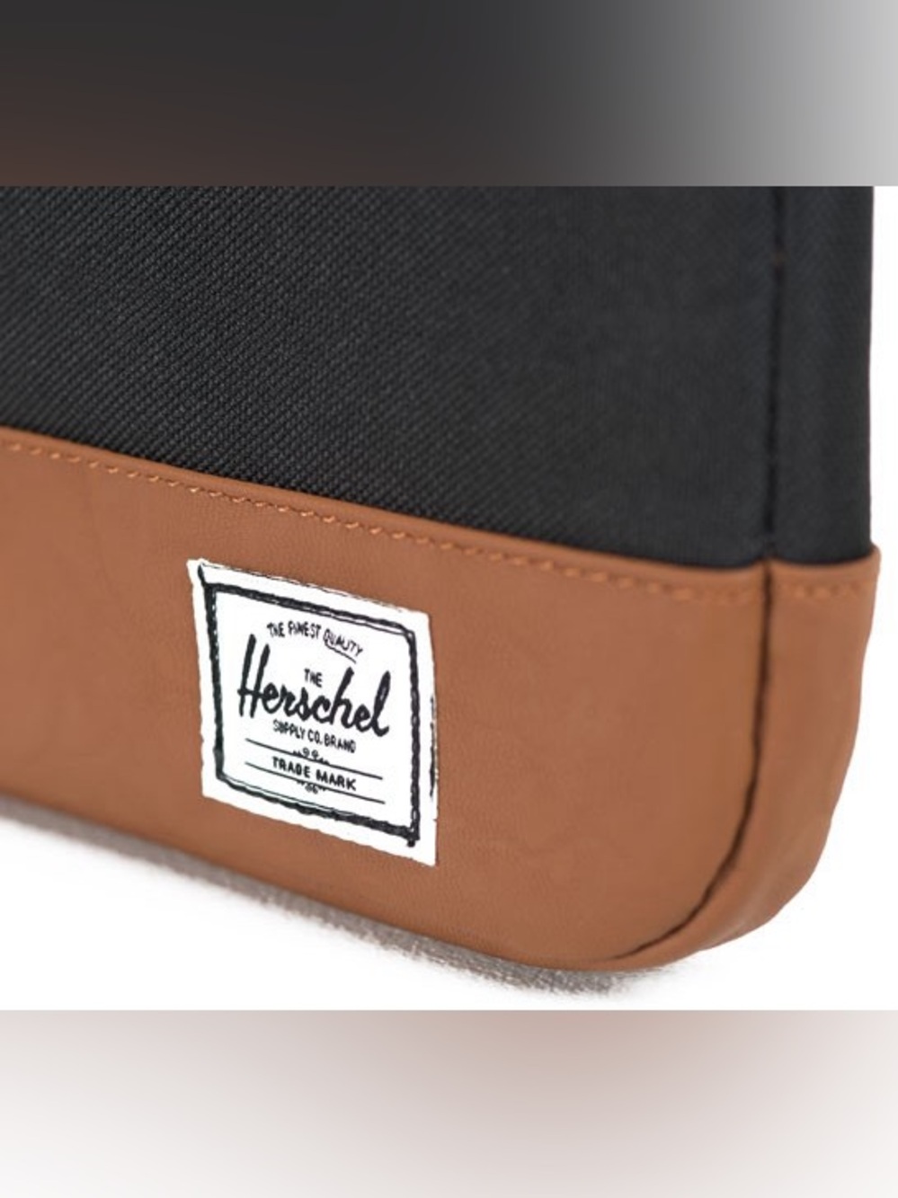 Herschel Supply Co Padded Tech Laptop Sleeve Black/Tan